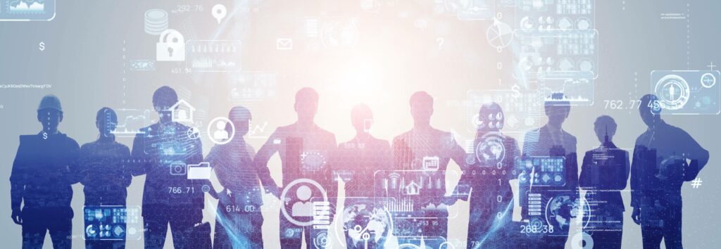 teamwork, engineer, business, human resources, network, communication, information, personal information, privacy, system, data, big data, male, female, silhouette, technology, gui, interface, cg, ict