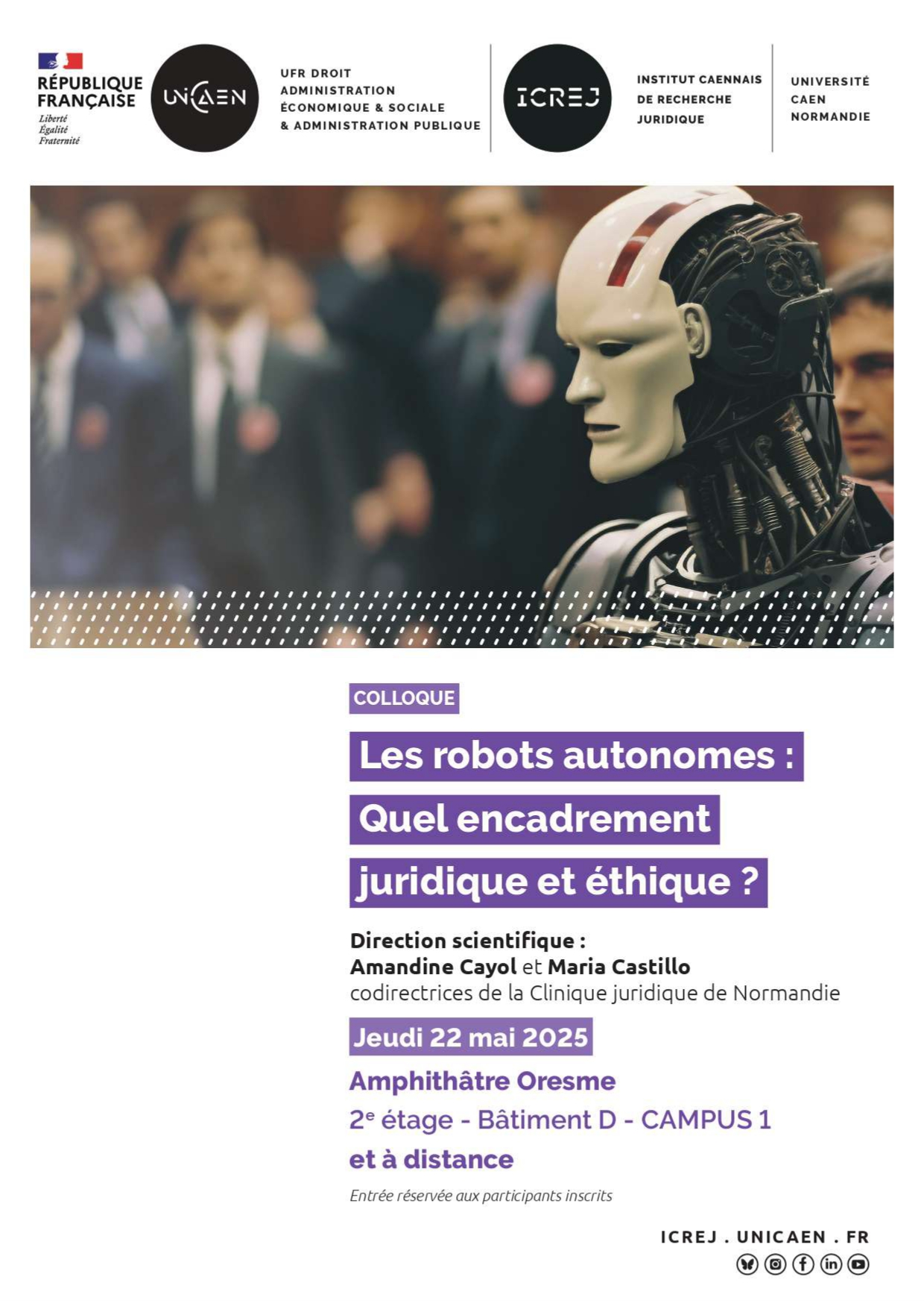 Conférence sur les robots autonomes
