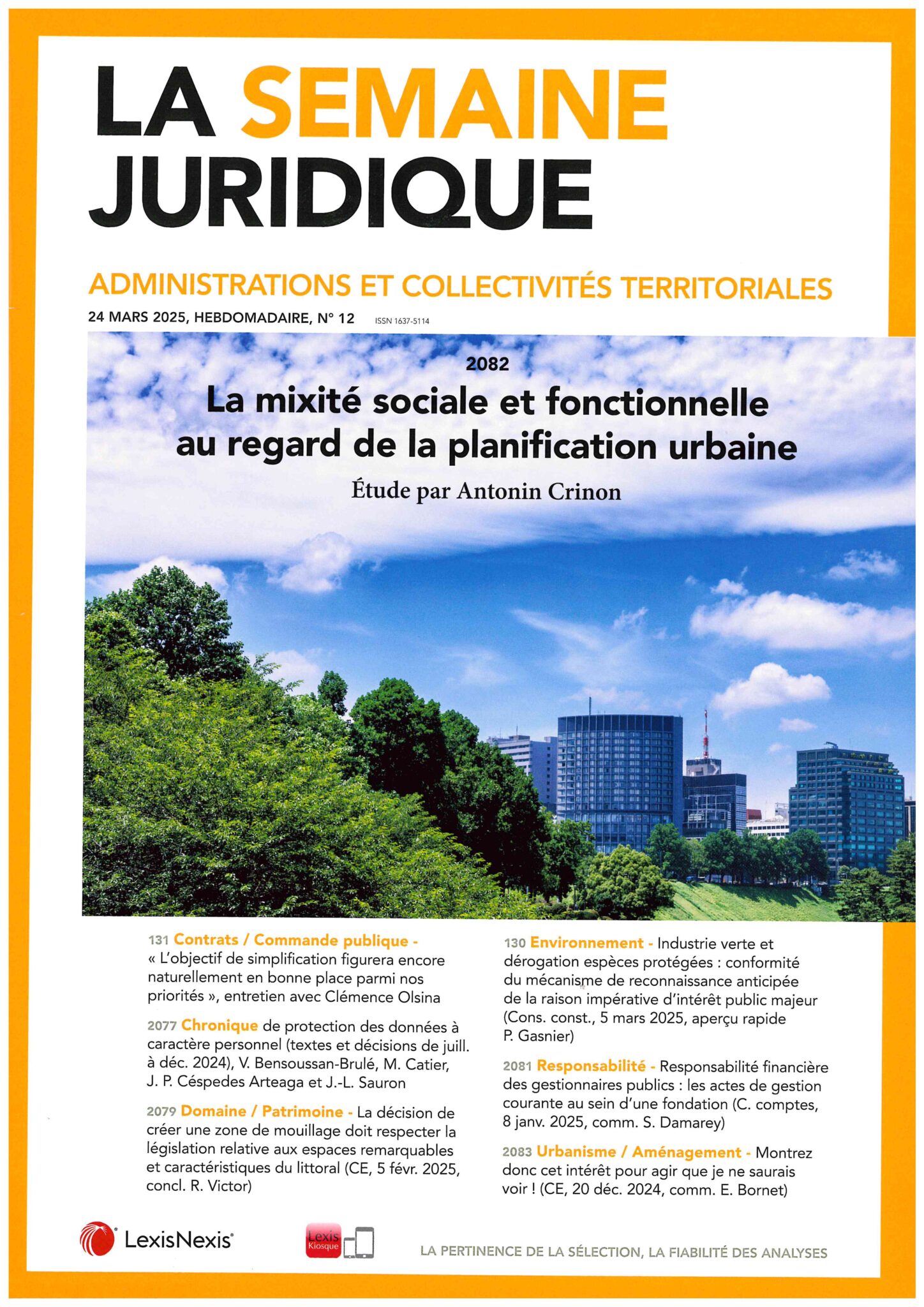 Chronique du 2e semestre 2024