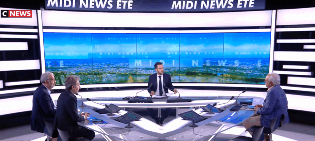 CNews le 4 août 2025