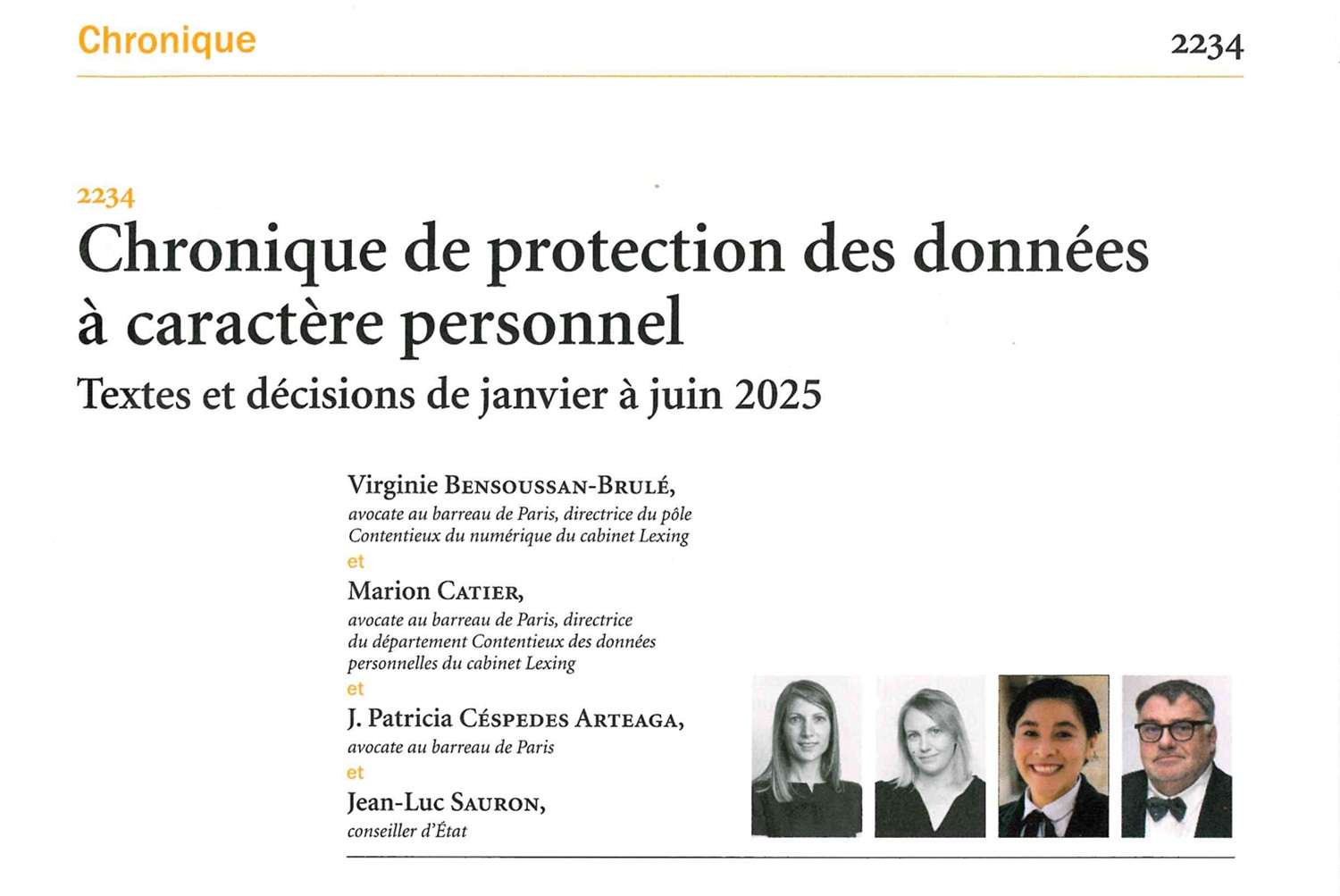 janvier à juin 2025