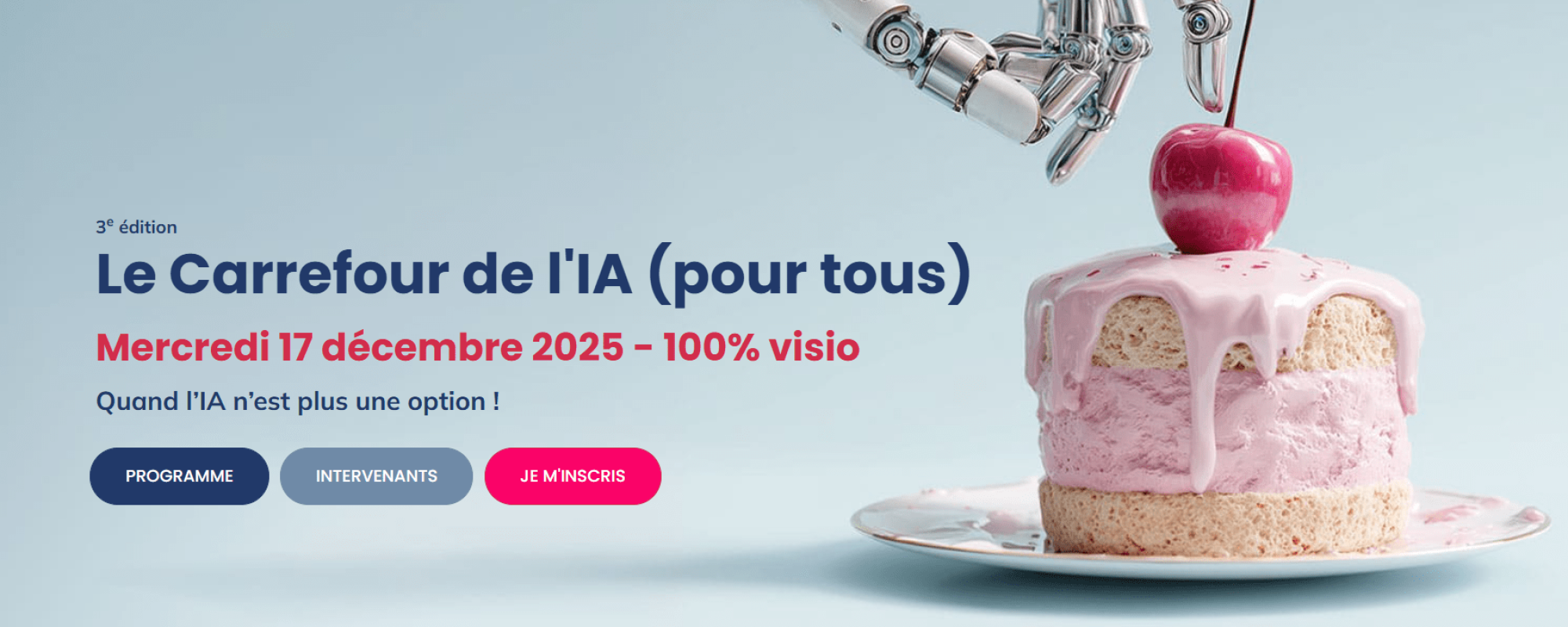 3e Carrefour de l’Intelligence Artificielle 2025 (c) Comundi