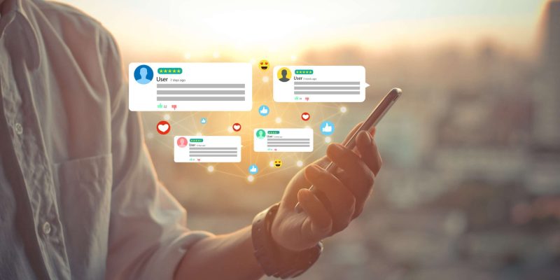 customer feedback,experience,review concept.Hands holding mobile customer feedback,experience,review concept.Hands holding mobile phone